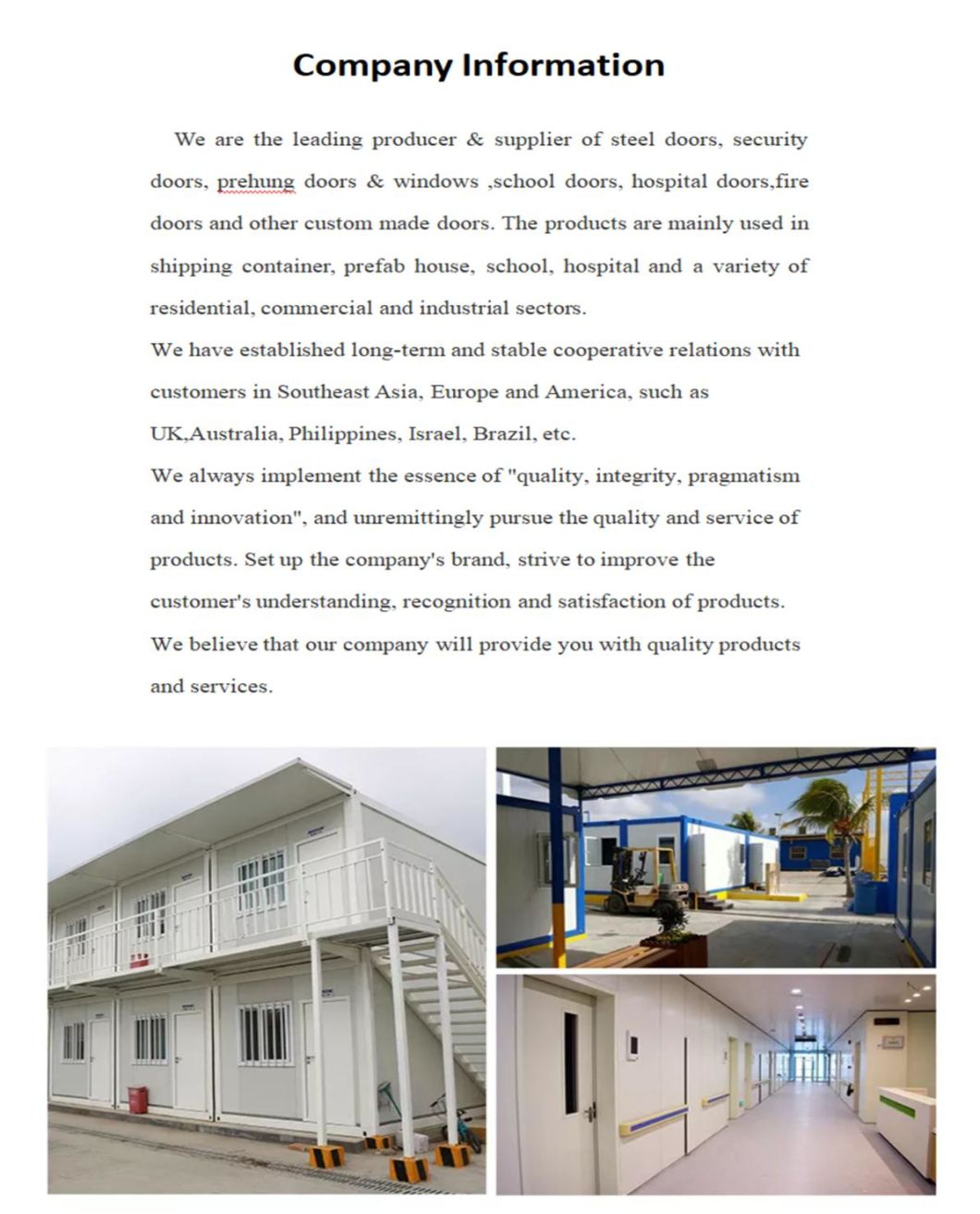 Factory Directly Supply Sound Proof Stainless Interior Room Door Kitchen Door Bathroom Door