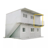Low Cost Residential Prehung Galvanized Door for Eco-Friendly Quick Build Prefab House Unit