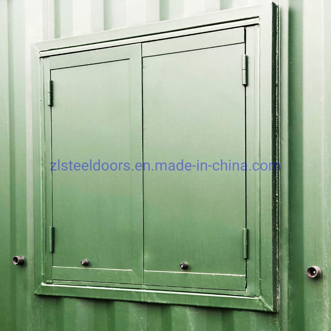 Best Quality Steel Window Shutter with Trim Window Glazings Heavy Duty Security Window Shutter Aluminum Windows