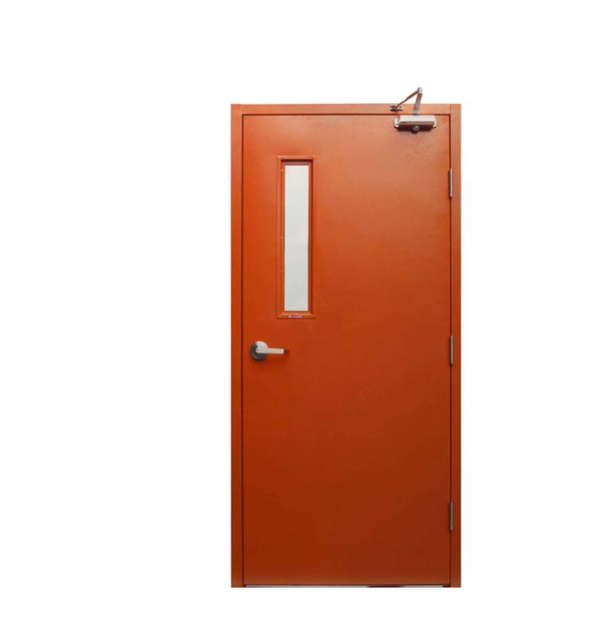 Factory Wholesale Metal Fire Rated Door with Fire Rated Hardware