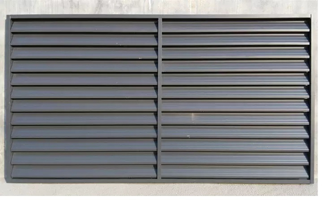 Outdoor Louvers Aluminum Frame Window Louvered Doorsvent Window Louvre