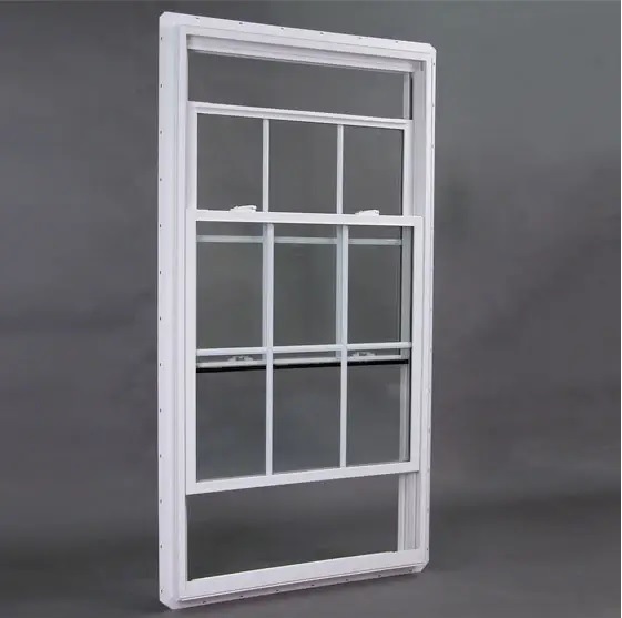 Double-Opening PVC Casement Windows Door Window Frame