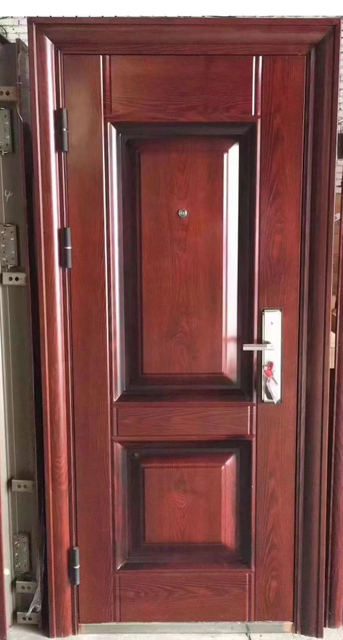 off-Shelf Steel Security Door Entry Door