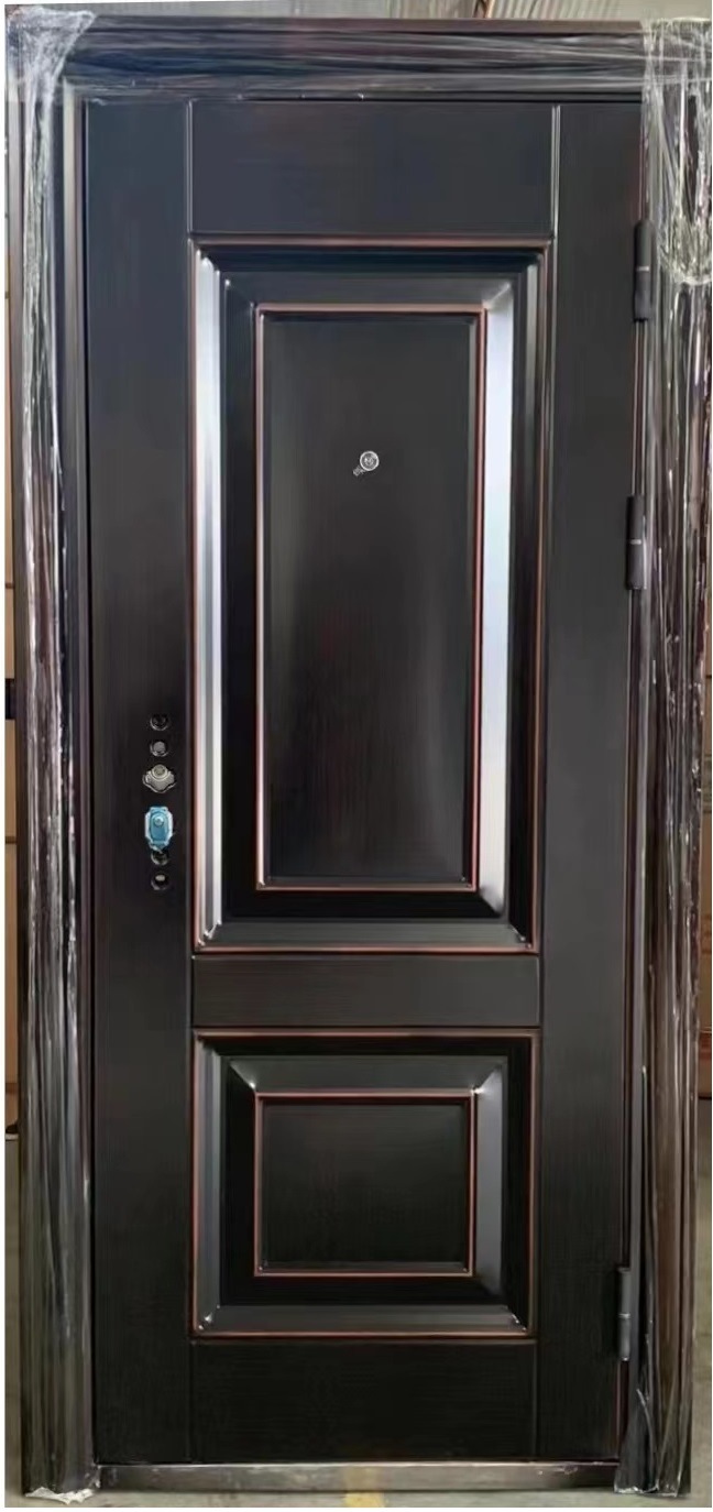 off-Shelf Steel Security Door Entry Door