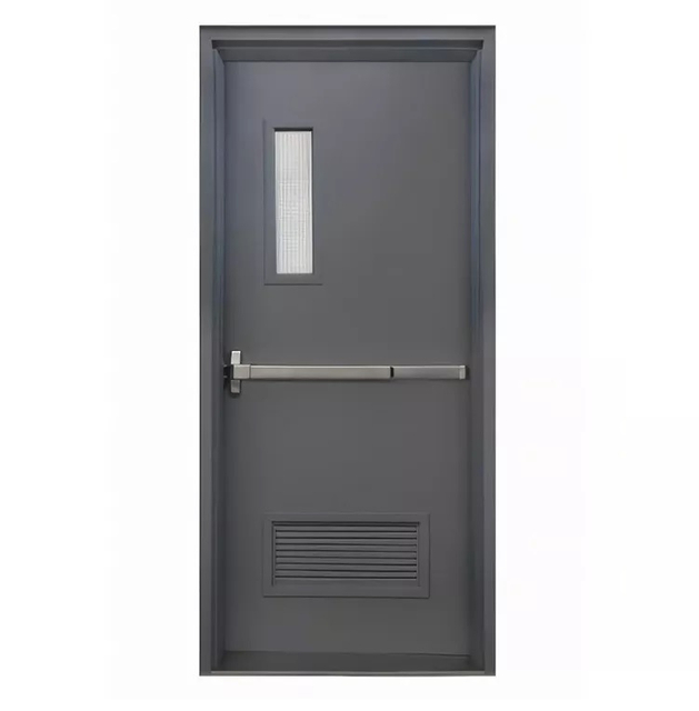Emergency Fire Exit Door/Steel Fire Proof Door/Fire Rated Louver Door