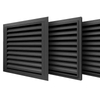 High Performance Customized Aluminum Static Louvers Door with Certificate