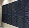 Modern Fashion Remote Control Roller Shutter Door Interior Shutter Door Aluminium Casement Swing Hinges Fold Louver Panel Door