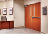 Bullet Resistant Openings Heavy Duty Stainless Steel Security Doors Exterior Doors