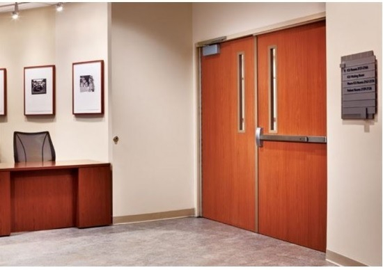 Bullet Resistant Openings Heavy Duty Stainless Steel Security Doors Exterior Doors