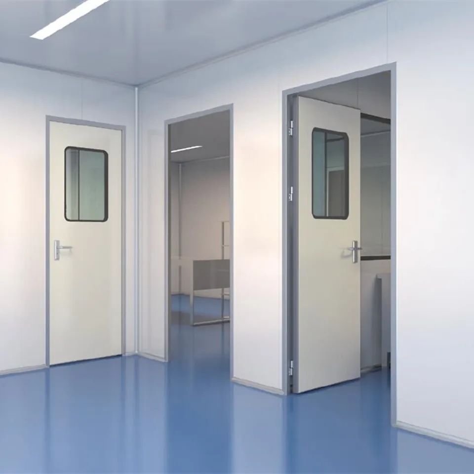 Professional Design Cleanroom Workshop and Production Dust-Free Modular Clean Room Door