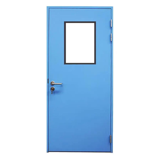 High Quality Hospital Operating Room Sensor Steel Medical Airtight Cleanroom Door