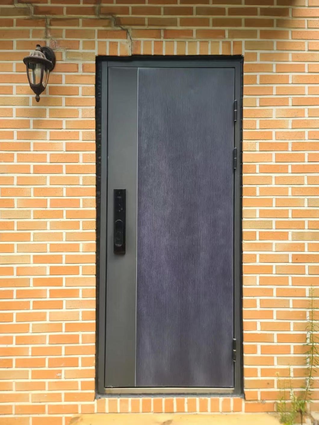 Low Price High Security Unequal Doors with Smart Lockset Color (optional)