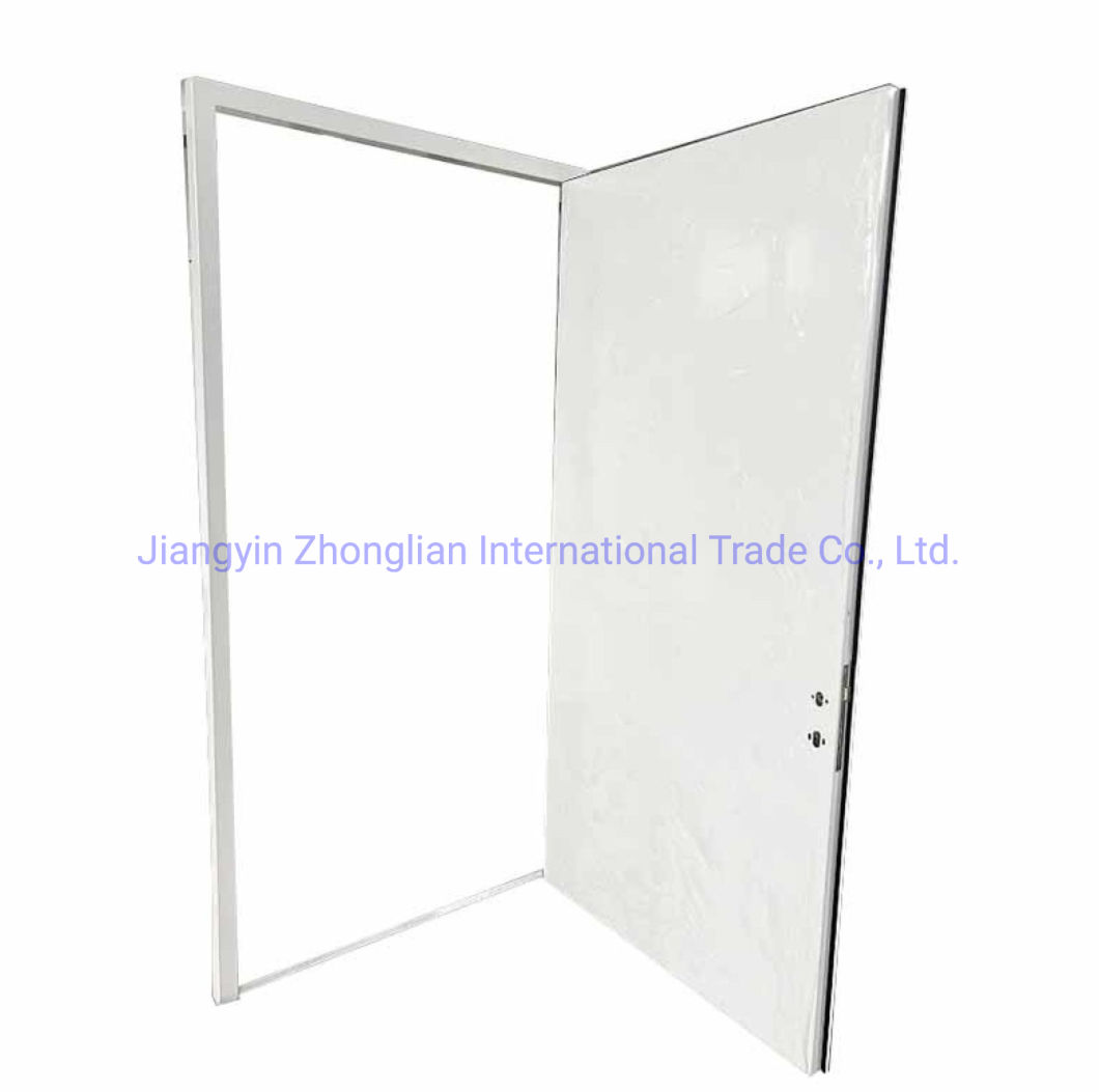 Made in China Customized Design Exterior Steel Square Tube Frame Door