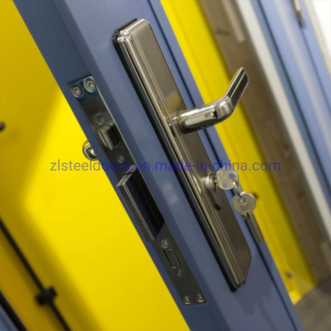 European Modular Apartment Galvanized Metal Doors Steel Doors for Shipping Container