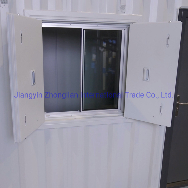 High Performance Aliplast System Aluminum Swing Casement Window Shipping Container Window