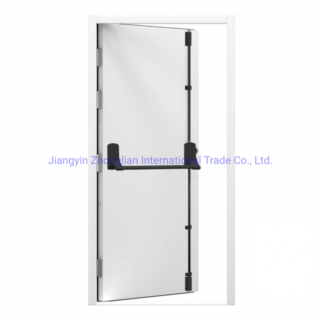 Self Closed 90-180 Minute Fire Exit Steel Doors with Escape Locks