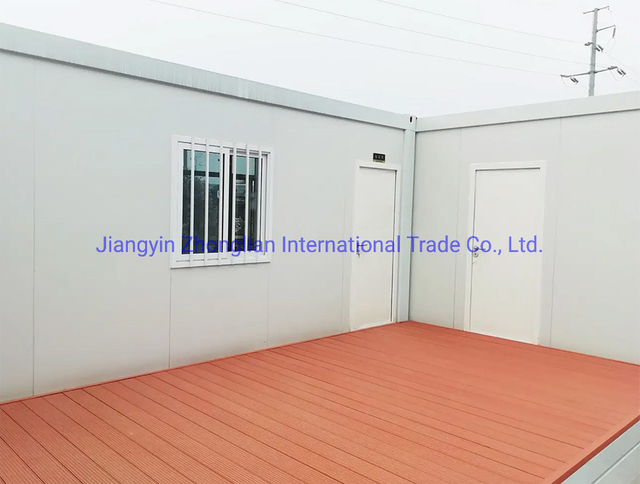 Heat Proof Security Metal Steel Prefab House Doors New Design Cheap Price Modular Building