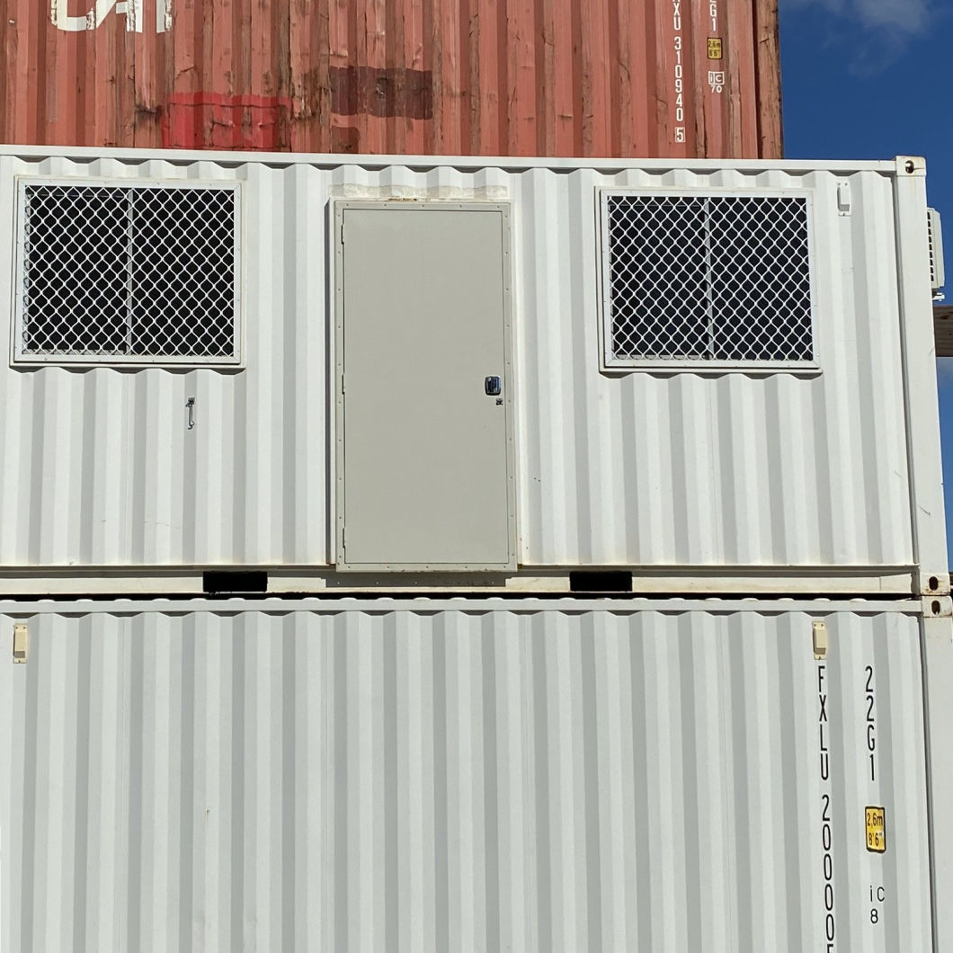 Modern Prefab Container Prefabricated Houses Prefabricated Homes Office Building Steel Door or Aluminium Alloy Door