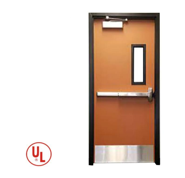 UL Certificate Wholesale Steel Glass Doors Glazed Doors with 19 Point Lock System Best Price