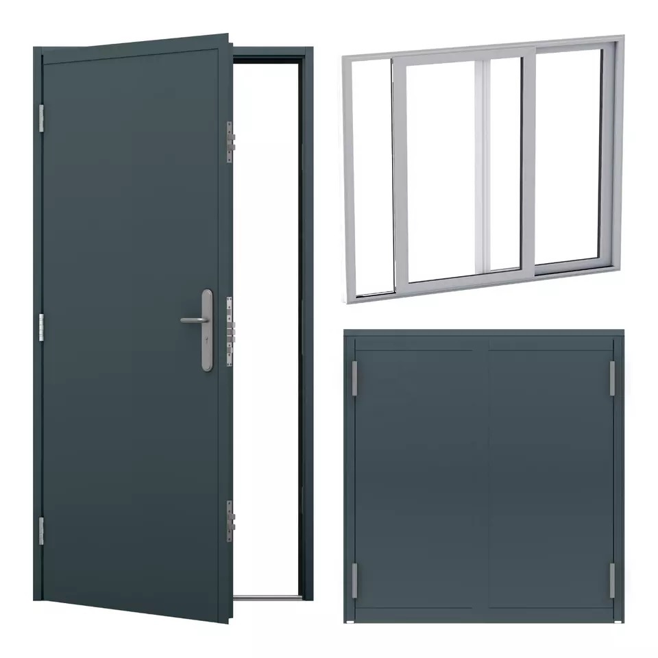 Module Prefab Light Steel Structure Prehung Door Kits Shipping Container Design Bungalow House in Saudi Arabia