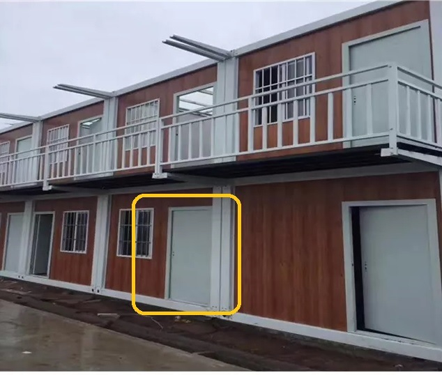 Custom Size Fast Install Prehung Door for Modular Portable Container House