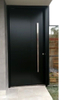European Residential Modern Design Custom Size Main Entrance Front Steel Security Exterior Doors