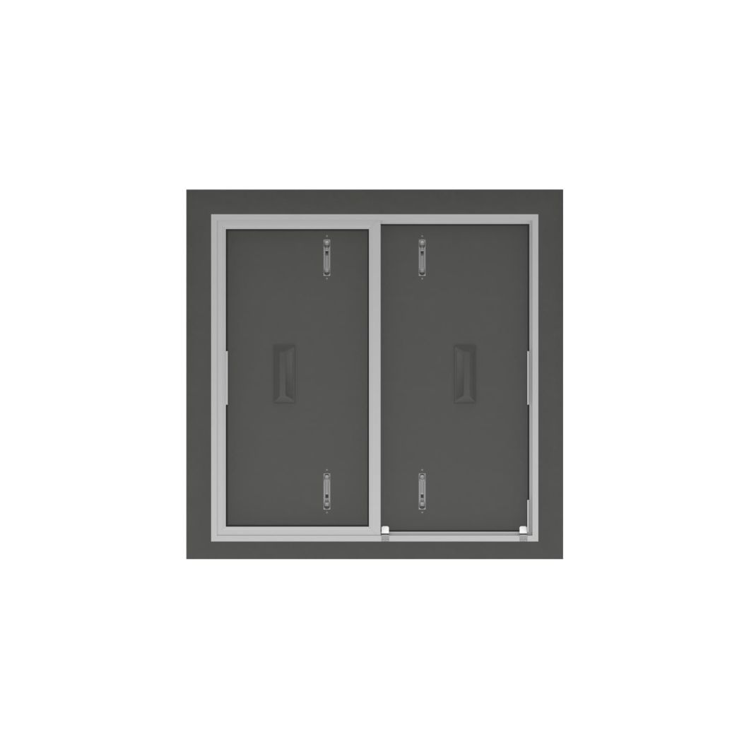 2023 New Style Container Doors Window Shutter Doors Aluminum Windows Modern Window Glazings with ′v′ Strip