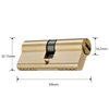 Cheap Price Security Cylinder Lock Open Door Lock Cylinder