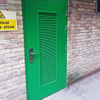 Factory Wholesale Steel Fire Rated Emergency Exit Door with Vision Panel and Louver