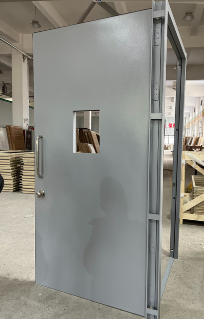 Academic School Clarss Room Meeting Room Steel Door with Pull Handle