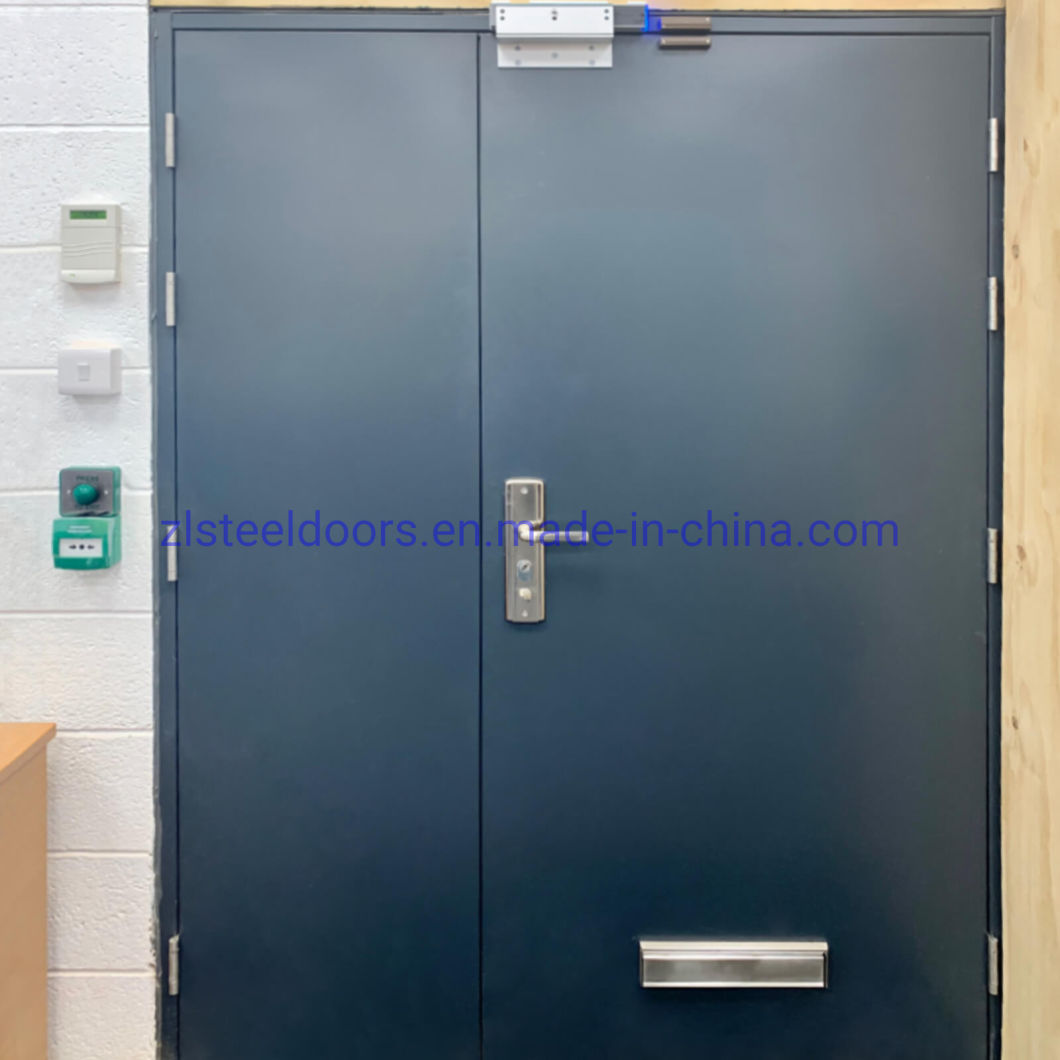 Wholesale Heavy Duty Steel Security Doors Warehouse Double Doors Best Price in China