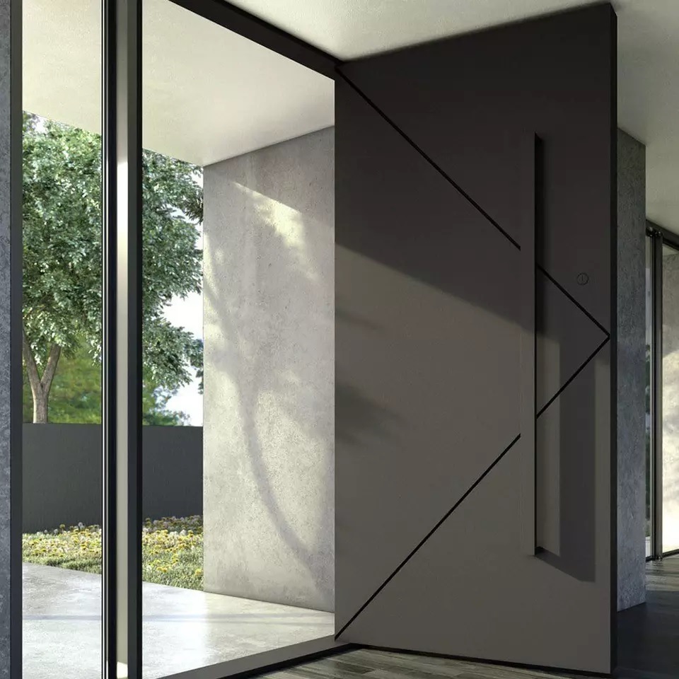 Customized Factory Cheap Price Garage Entry Steel Security Door