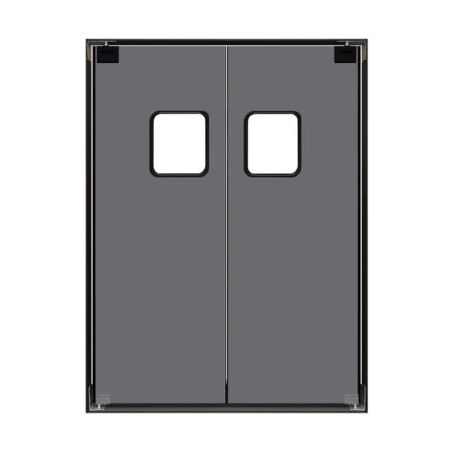 Free Crash Door Commercial Kitchen & Dining Room Impact Door Stainless Steel Free Closure