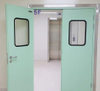 Double Purification Door of Steel with View Window