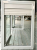 Manual Operated PVC Shutter with Alu Adjustable Blinds