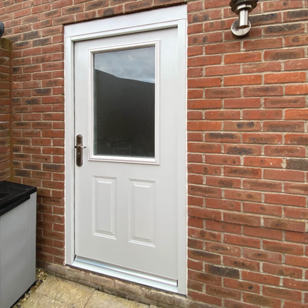 Bespoke Basement Steel Glass Swing Doors