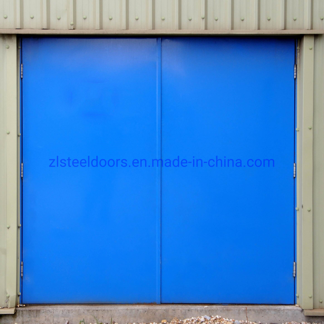 Factory Wholesale Hot Selling High Quality European Flat Style Exterior Main Double Front Steel Modern Iron Metal Entry Doors