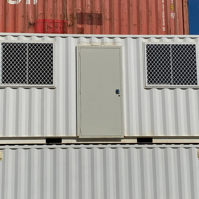 Quick Assembling Steel Door for Prefab Guard Shack