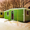 Storage Shed Steel Structure Prehung Door Workshop Building Steel Door with Frame Kits