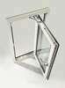 Cheap Price PVC/UPVC Profile Glass Tilt Turnwindows Latest Designs