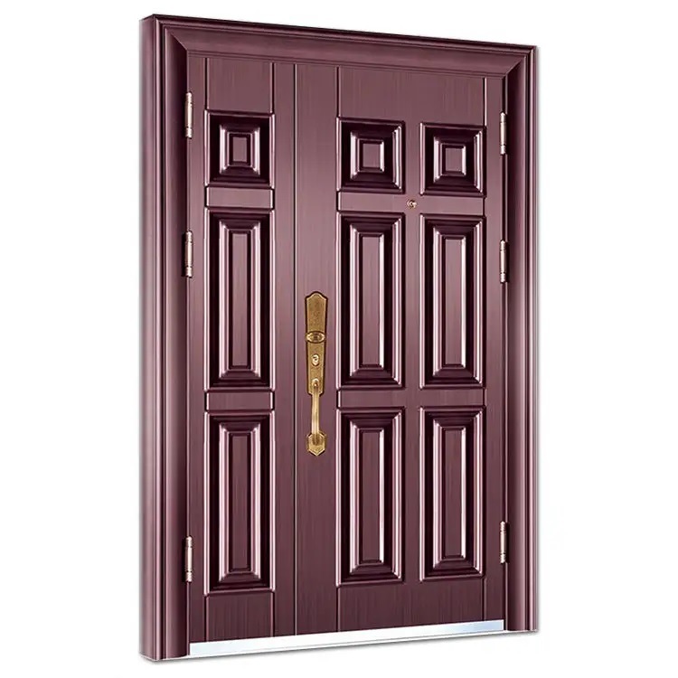 Isreal Steel Doors Armored Gates for Houses Exterior Main Entrance Front Anti-Theft for Home Office