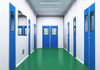 CE Standard Fireproof Steel Clean Room Door Zl Door for Pharmacy Hospital Lab