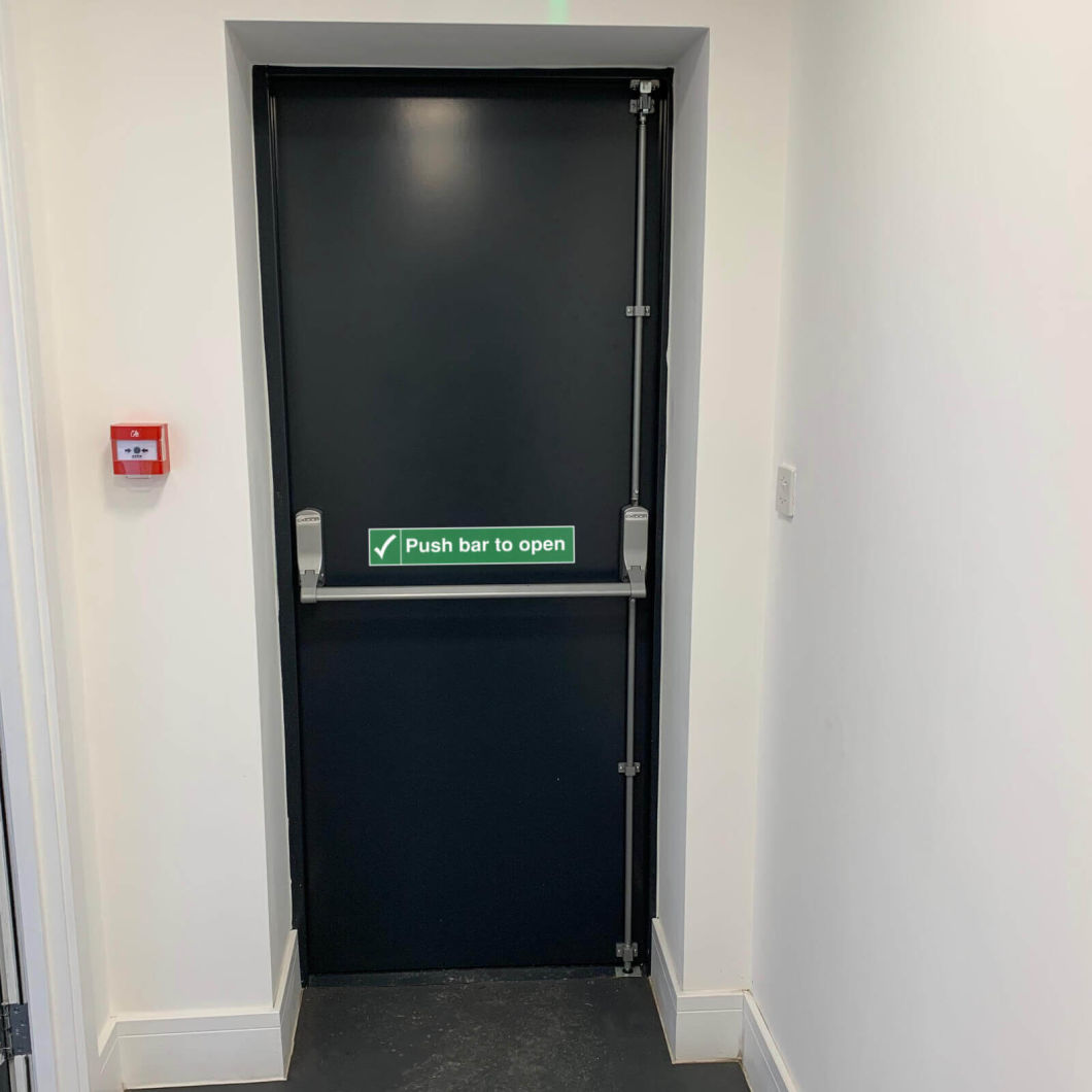 Bespoke Flush Fire Rated Door with Top Certificate