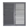 Aluminium Ventilation Louver Door/Shutter Door Australia Special Doors Aluminum Alloy Commercial Finished