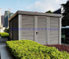 Modern Security Window Shutters Aluminum Louver Door Design Best Price in China
