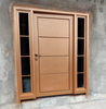 Modern and Contempory Stainless Steel Security Door with Side Lite Window