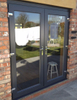 Factory Direct Sale PVC Casement Glass Doors UPVC French Door