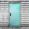 Modern Fancy Simple Design Pre-Hung Exterior Security Steel Front Entry Doors for House
