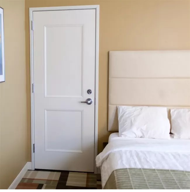 Latest Design High Quality Interior Soundproof Durable Stainless Steel Doors Qith Frame for Hotels Commercial Use