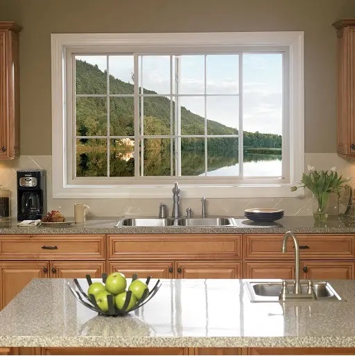 Modern Yinyl PVC Windows Sliding Window Double Tempered Glass Windows